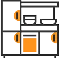 Icono cocina office