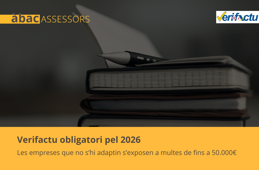 Verifactu obligatori pel 2026