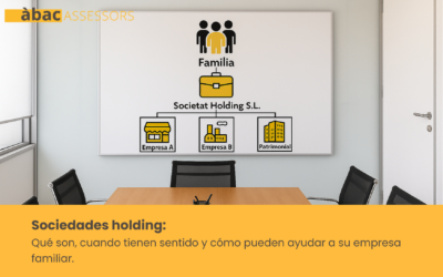 Sociedad HOLDING: qué es, cuándo tiene sentido y beneficios