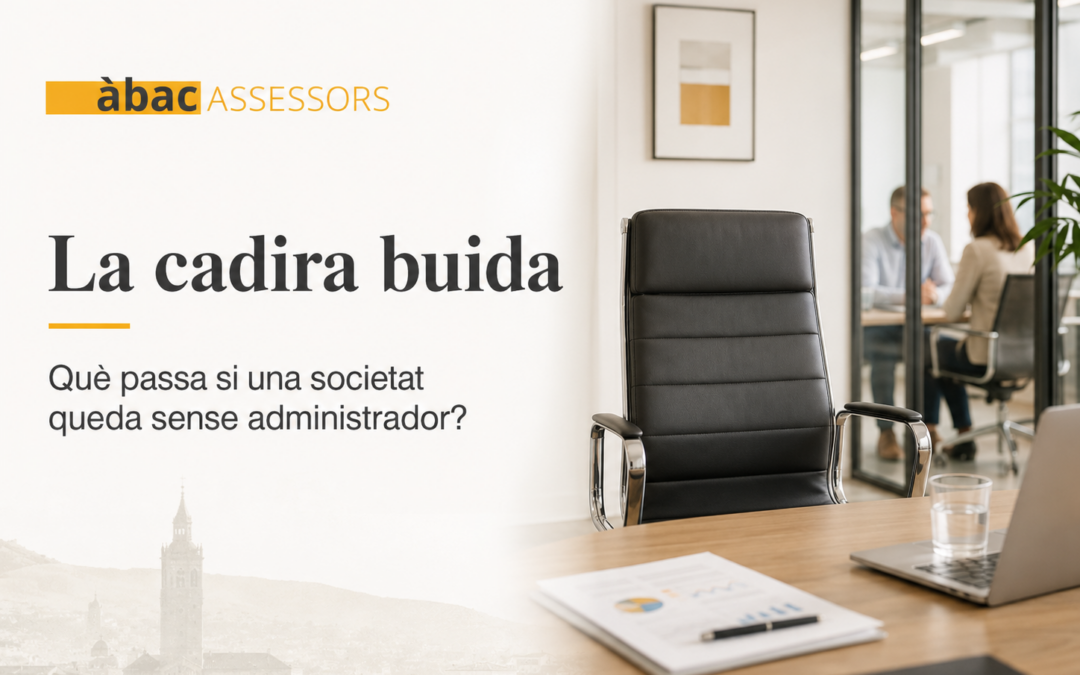 La cadira buida: una societat sense administrador?