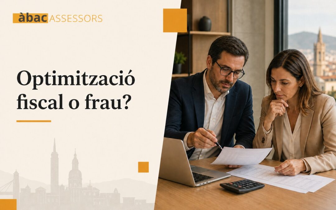 Optimització o frau fiscal? La diferència que pot determinar el futur d’una empresa